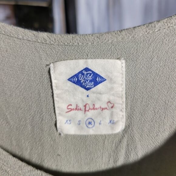 Olive Green Jumper Spaghetti Strap Romper - Picture 4 of 5